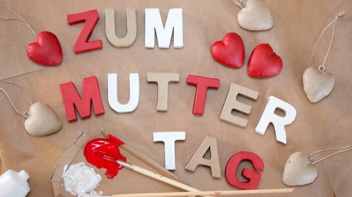 Muttertagsbasteln – sichtbar GEHÖRLOSE ZÜRICH